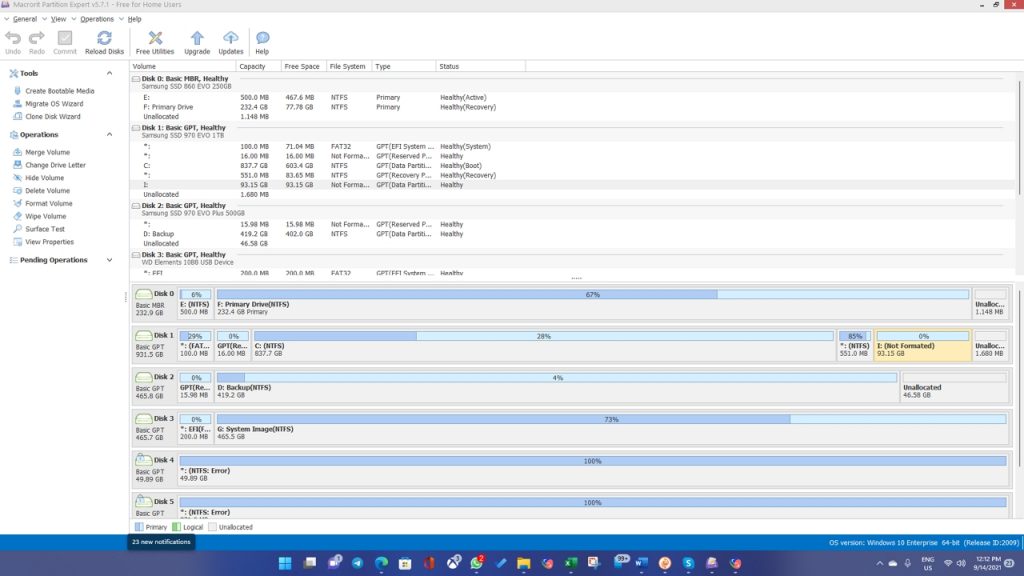 Guide to Disk management in Windows 11